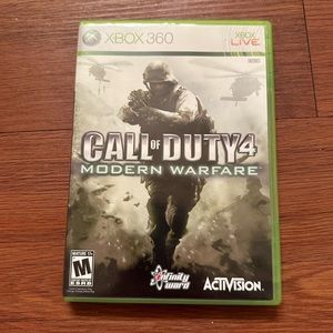 Call of Duty 4 Modern Warfare XBOX 360 game